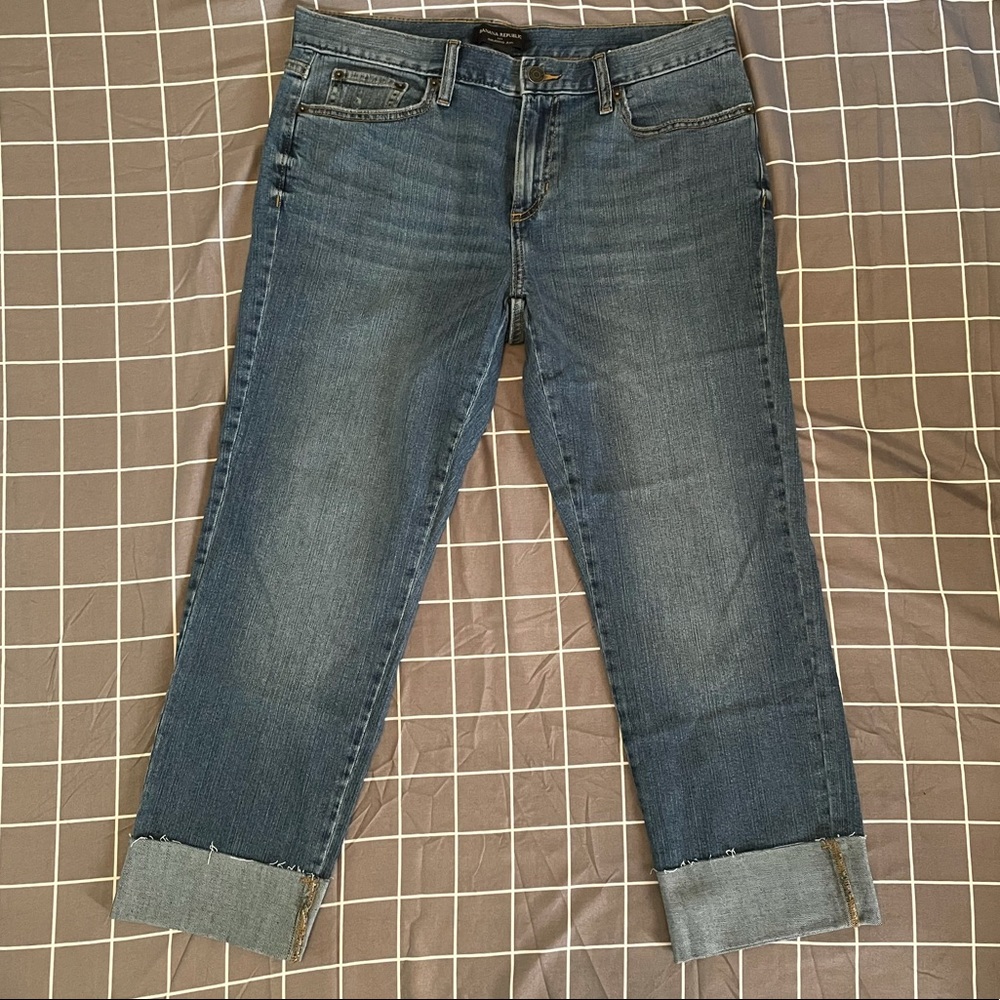 Banana Republic Girlfriend Raw Hem Ankle/Cropped (52)